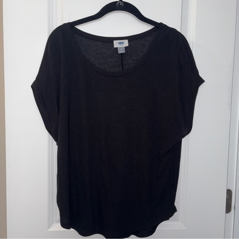 Women’s Old Navy Black Short Sleeve Women's Tee Size: M